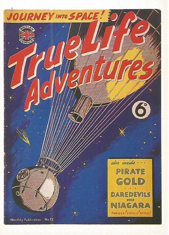 Postal 52697: JOURNEY INTO SPACE. Coleccion SPACE ACES