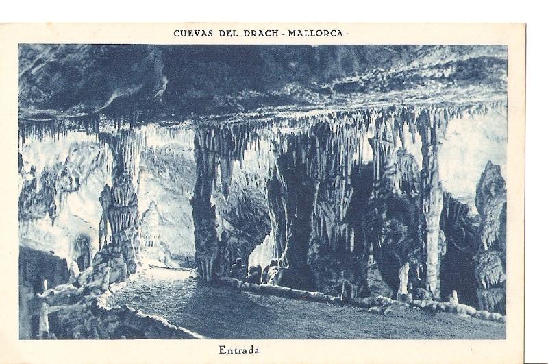 Postal 044869 : Cuevas del Drach - Mallorca. Entrada