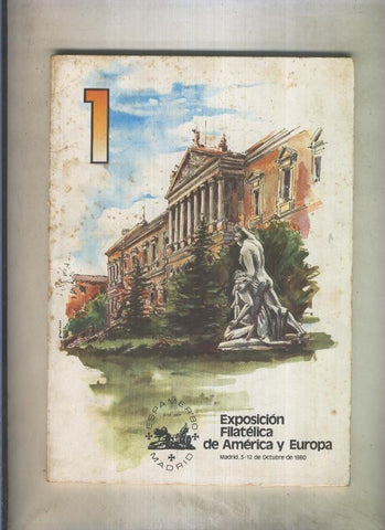 Exposicion filatelica de America y Europa