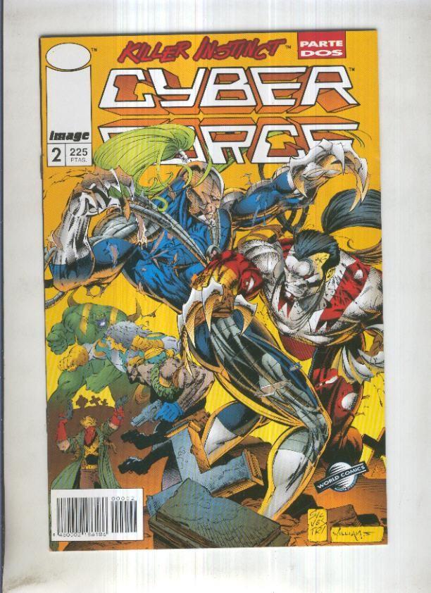 CYBER FORCE, Vol.01 Numero 02: Killer Instinct 2 (World Comics 1995)