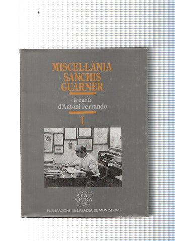 Miscel lania Sanchis Guarner Volum I