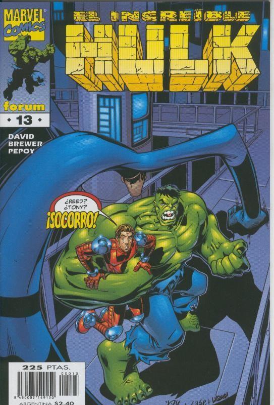 El Increible Hulk volumen 3 numero 13: Hombres de verde