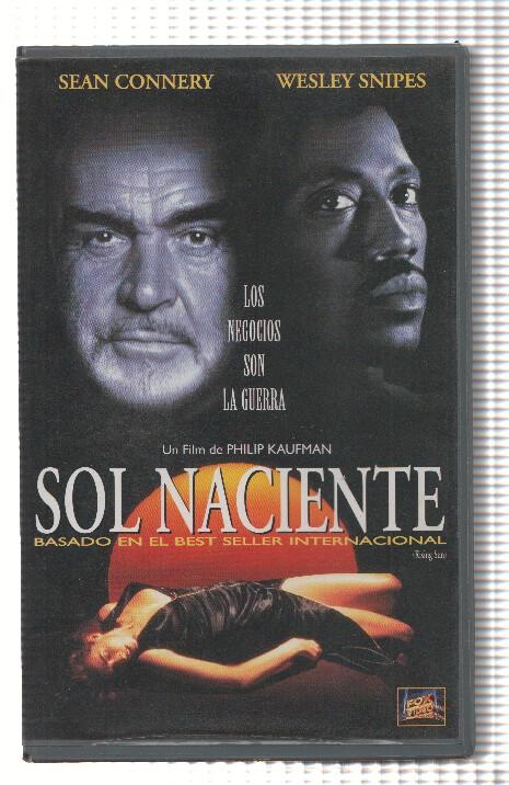 Cine VHS: SOL NACIENTE - Sean Connery, Wesley Snipes