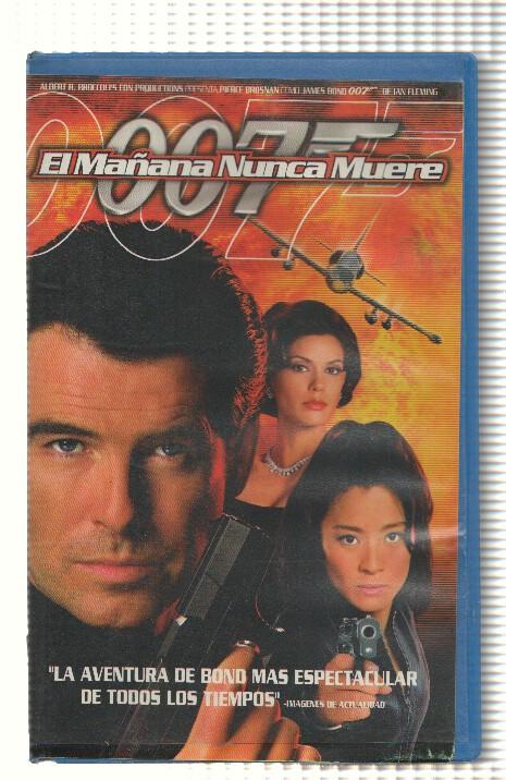 Cine VHS: 007 JAMES BOND: EL MAÑANA NUNCA MUERE - Pierce Brosnan