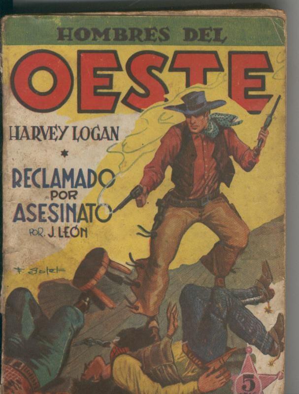 Hombres del oeste numero 45: Reclamado por asesinato
