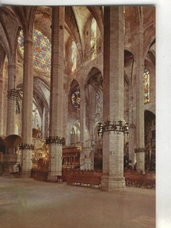 Postal 000231 : Nave de la catedral (Palma-Mallorca)