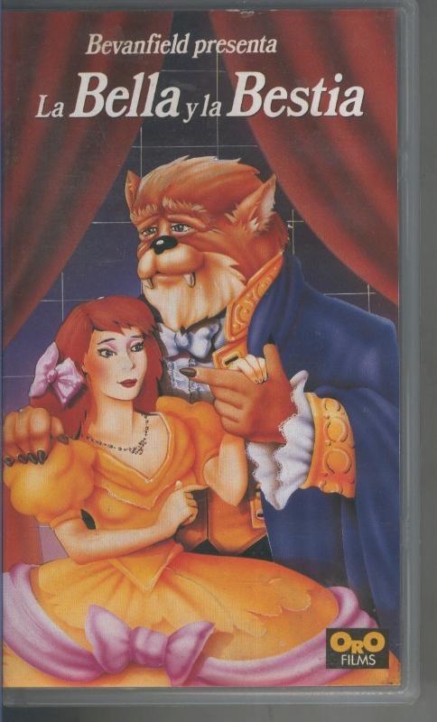Video VHS: La bella y la bestia