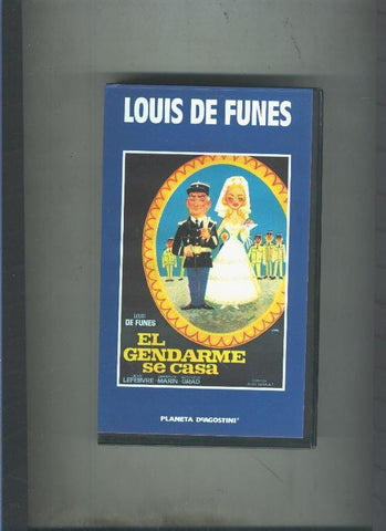 Video VHS: Louis de Funes numero 04: El gendarme se casa