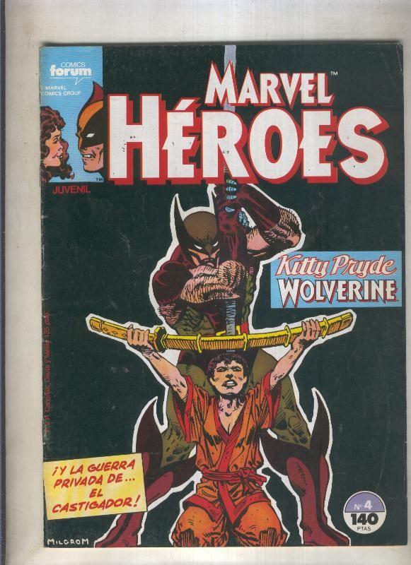 Marvel Heroes numero 04: Kutty Pryde-Wolverine (numerado 1 en trasera)