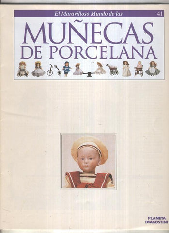 El maravilloso mundo de las muñecas de porcelana fasciculo numero 41