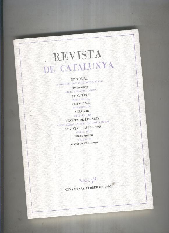 Revista de catalunya numero 038