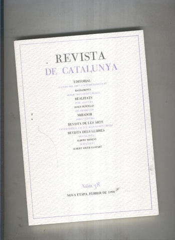 Revista de catalunya numero 038