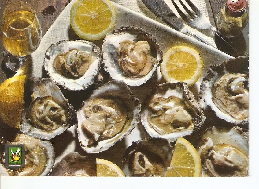 Postal 032830 : Platos tipicos. Ostras