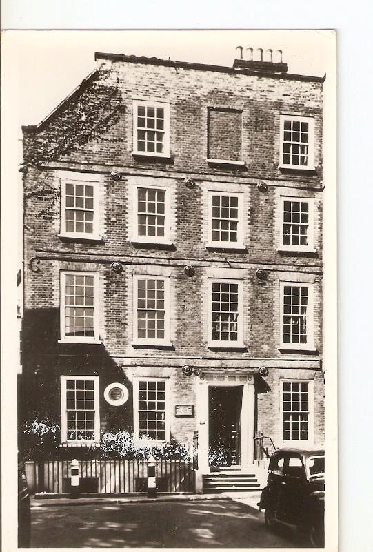 Postal 036196 : Dr. Johnsons House  Gough Square London