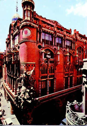 Postal 016563: BARCELONA - Palau de la Musica Music Palace