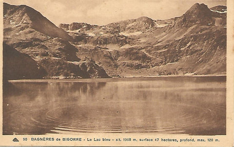 Postal 51115: BAGNERES DE BIGORRE - Lago