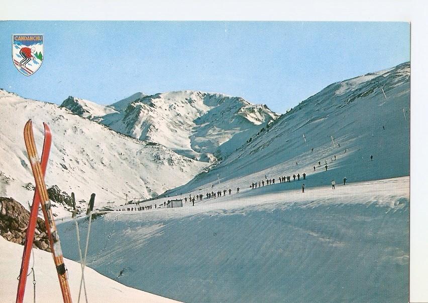 Postal 041517 : Pirineo Aragones. Candanchu. Pistas del Tobazo