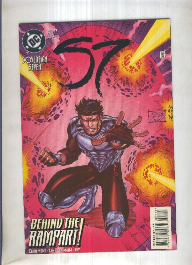 SOVEREIGN SEVEN, Vol.1 No.21: Casey the Spy (DC 1997)