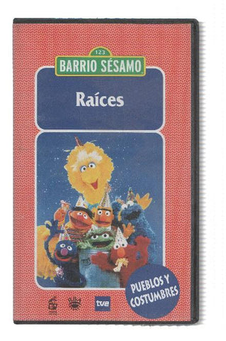 Serie VHS: BARRIO SESAMO, Numero 28: RAICES