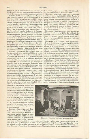 LAMINA ESPASA 8643: Rinconete y Cortadillo por Arturo Montero y Calvo