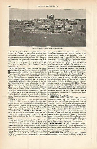 LAMINA ESPASA 9432: Vista de Neyef o Nedjef Irak
