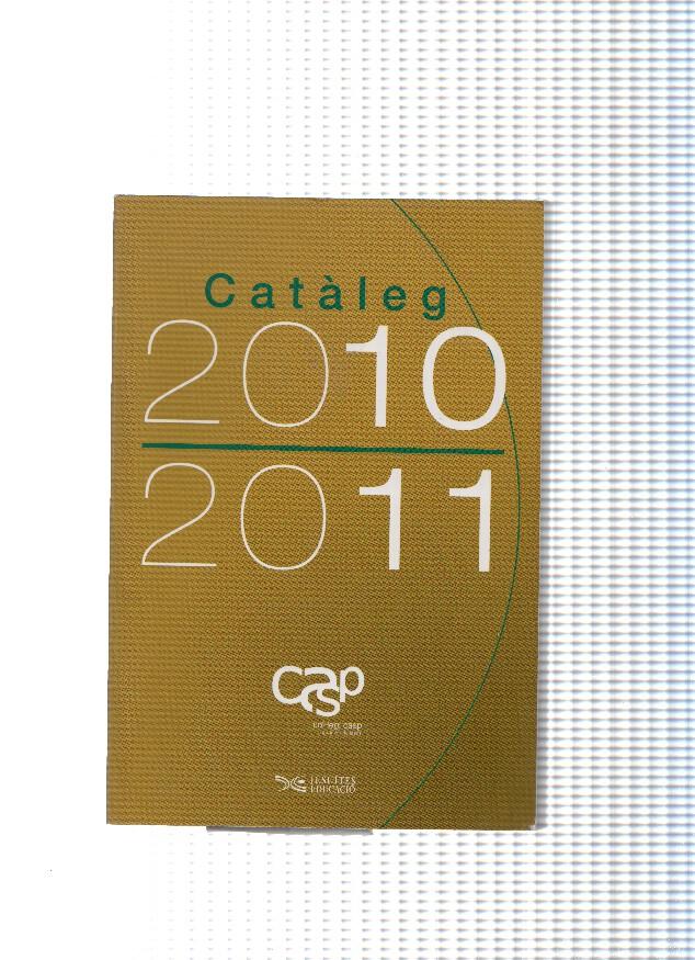 Cataleg 2010-2011
