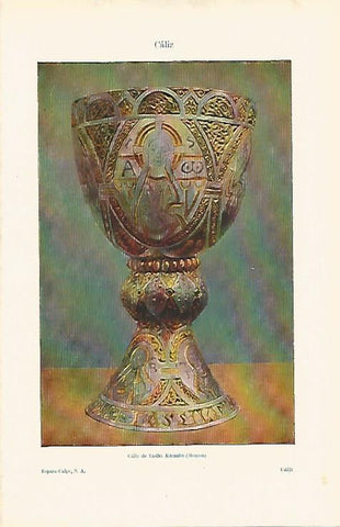 LAMINA ESPASA 14733: Caliz de Tasilo en Moscu