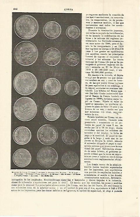LAMINA ESPASA 14973: Monedas de Corea