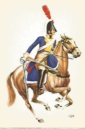 POSTAL 53065: SOLDADO DEL REGIMIENTO ALGARDE. 1808