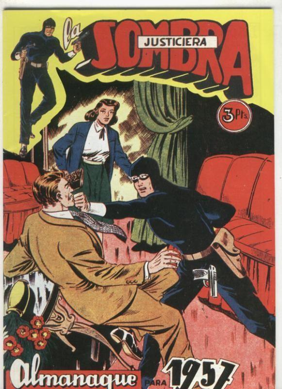 La sombra justiciera,  coleccion facsimil de 47 numeros + almanaque