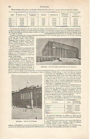 LAMINA ESPASA 16090: Parlamento de Helsingfors en Finlandia