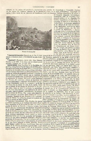LAMINA ESPASA 16133: Ruinas de Ganagobie