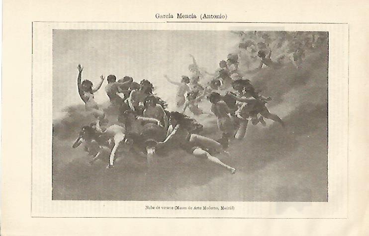 LAMINA ESPASA 16140: Nube de verano por A. Garcia Meneta