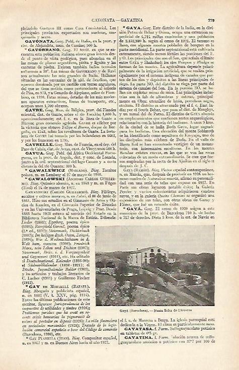LAMINA ESPASA 16143: Masia Soler de Lloveras  Barcelona