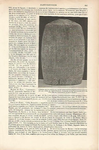 LAMINA ESPASA 16156: Cilindro de Nabucodonosor. Universidad de Yale