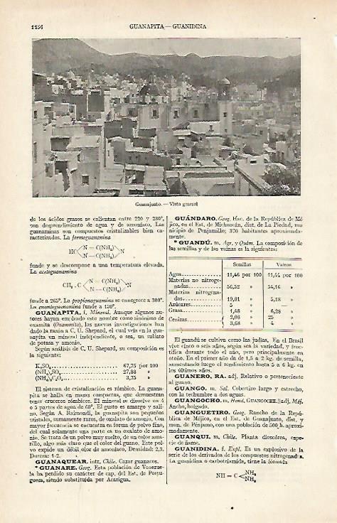 LAMINA ESPASA 16193: Vista general de Guanajuato Mejico