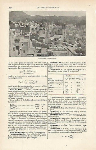 LAMINA ESPASA 16193: Vista general de Guanajuato Mejico
