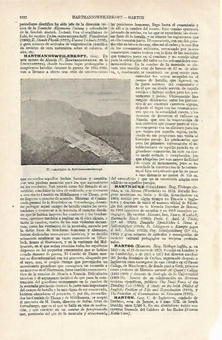 LAMINA ESPASA 16215: Cementerio de Hartmannsweilerkopt