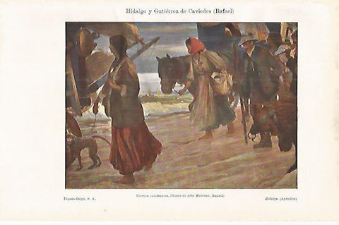 LAMINA ESPASA 16227: Eternos caminantes por Rafael Hidalgo