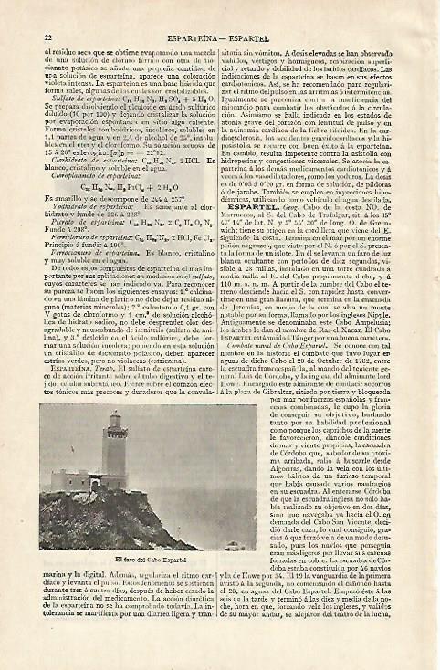 LAMINA ESPASA 16239: El faro del Cabo Espartel