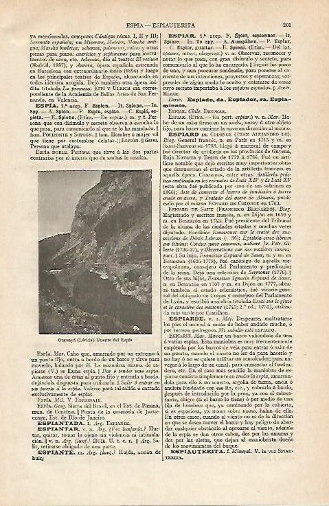 LAMINA ESPASA 16254: Puente del Espia en Organya Lerida