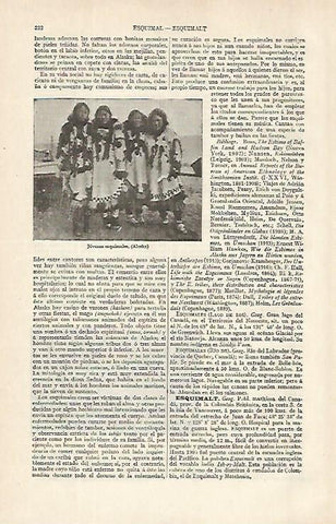 LAMINA ESPASA 16284: Esquimales de Alaska