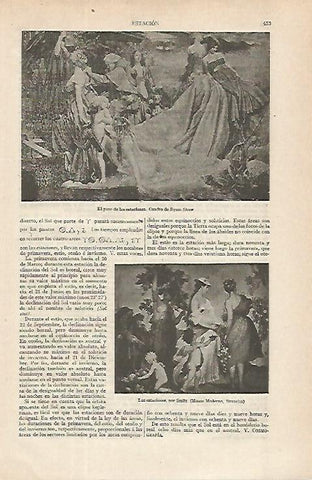 LAMINA ESPASA 16311: El paso de las estaciones por Byam Shaw