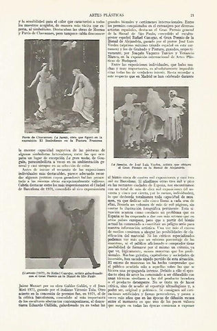 LAMINA ESPASA 16325: La fuente por Puvis de Chavanne