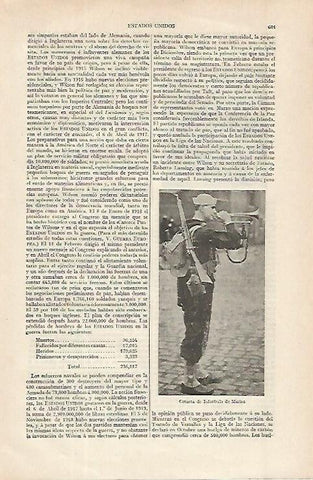LAMINA ESPASA 16344: Corneta de Infanteria de Marina de Estados Unidos