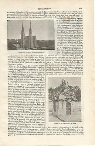 LAMINA ESPASA 16391: Capilla castrense de Estrasburgo