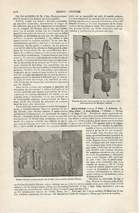 LAMINA ESPASA 16398: Estuche de cuero de los siglos XII y XIII