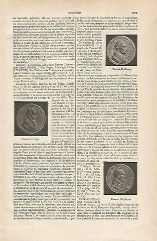 LAMINA ESPASA 16425: Papa Eugenio