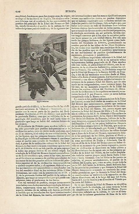 LAMINA ESPASA 16440: Tipos eslavos