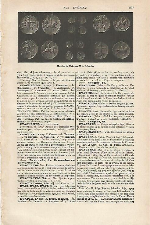 LAMINA ESPASA 16452: Monedas de Evagoras II de Salamina